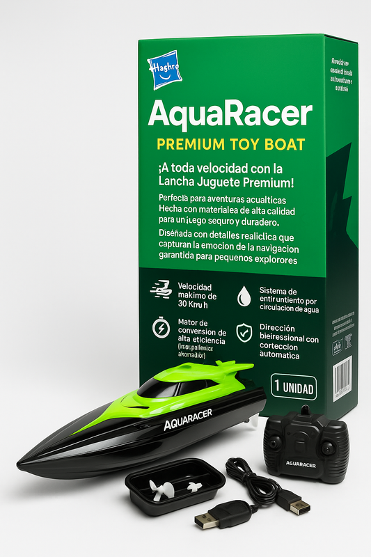 🛥️ AquaRacer hasbro Premium Toy Boat