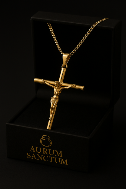 Combo bendito, cadena tejido chino + dije de cristo en oro laminado 18k 🙏🏻