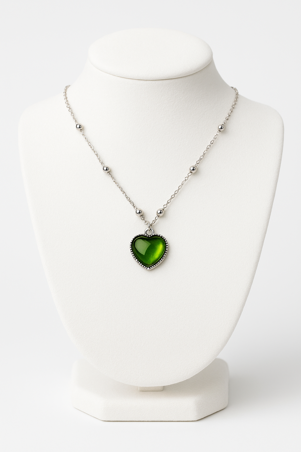 💖 Collar Corazón de Cristal – identifica y expresa tus emociones bañado en plata ley 950 🩷