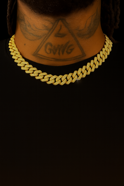 Royal Link ™Combo mega fox cadena + pulsera cubana Caja de lujo🔥